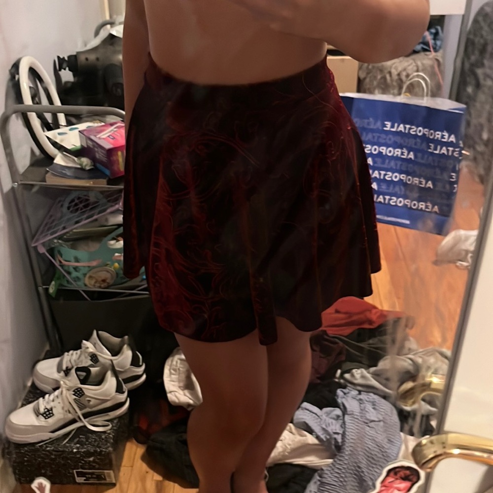 red skirt